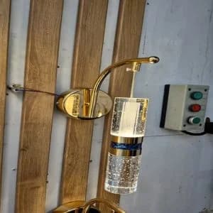 لوستر آویز کریستالی شیک برای راه پله / اتاق نشیمن /ساده و خلاقانه مدرن برای دکوراسیون لابی هتل راه پله ویلا، جزیره بار، باکس کابینت و کنار تختخواب 