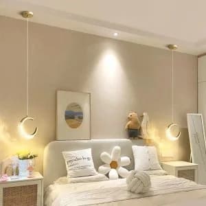 لوستر آویز فوق مدرن دوتایی و تکی وارداتی برای کافی بار و باکس کابینت و جزیره و رستوران و کنار تختخواب و جاکفشی و بالای جزیره