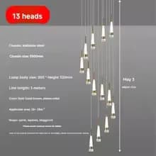 لوکس ترین لوستر آویز وارداتی برای دکوراسیون عروسی/ LED روشنایی ویلا /چراغ آویز سقفی اتاق نشیمن مدرن/ چراغ تزئینی لوستر راه پله و دوپلکسی و تریبلکسی 