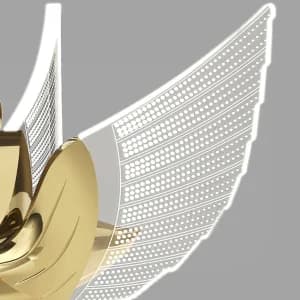 استند کنار سالنی و آباژور رومیزی طرح قو برای اتاق کودک و پذیرایی و گوشه های دنج سالن شما