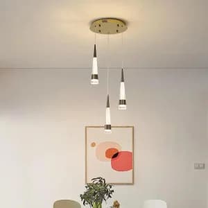 لوکس ترین لوستر آویز وارداتی برای دکوراسیون عروسی/ LED روشنایی ویلا /چراغ آویز سقفی اتاق نشیمن مدرن/ چراغ تزئینی لوستر راه پله و دوپلکسی و تریبلکسی 